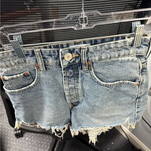 Zara denim shorts size 4 // 100915